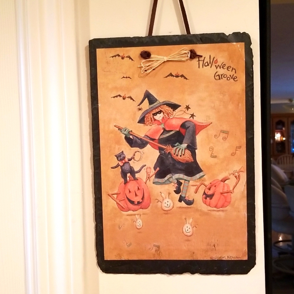 🧙‍♀️🧹VINTAGE HALLOWEEN DECORATION 🧙‍♀️🧹